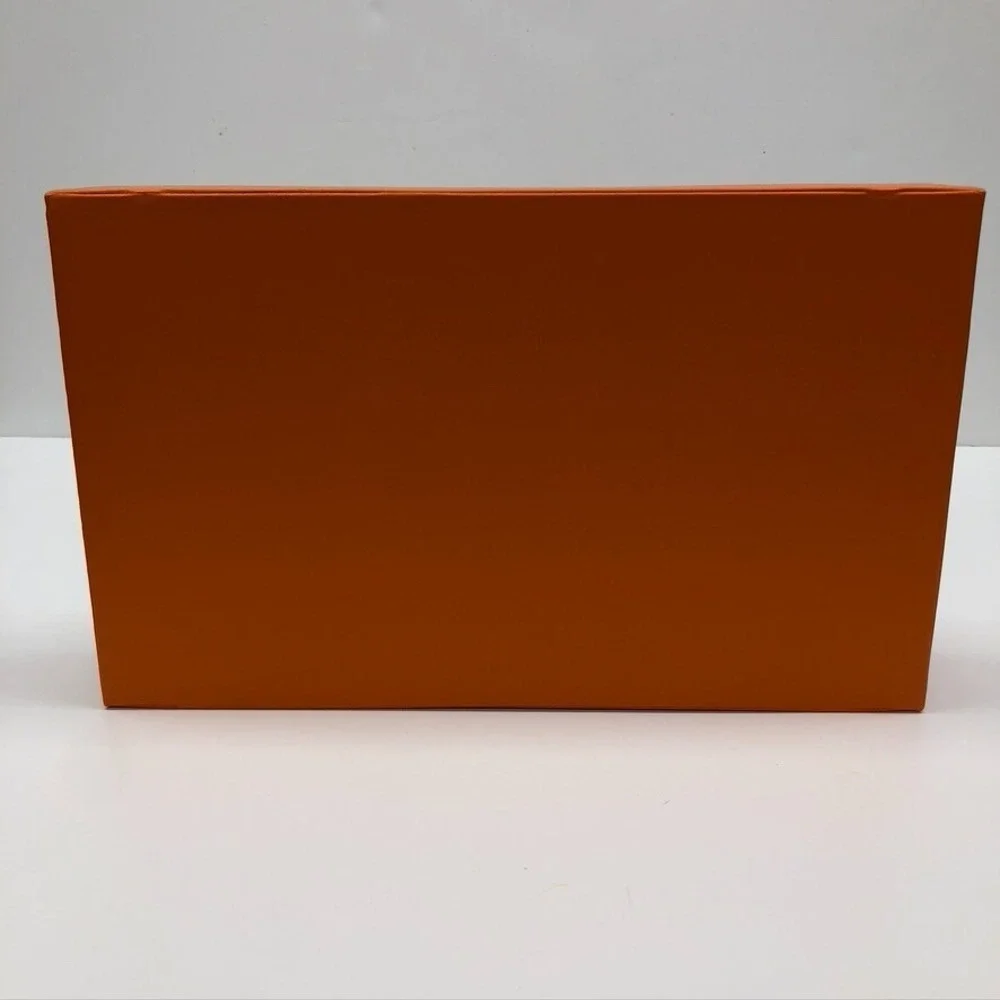 Authentic Hermes Orange Storage‎ Gift Box Empty  9.5x15x2.5 Medium Rectangle